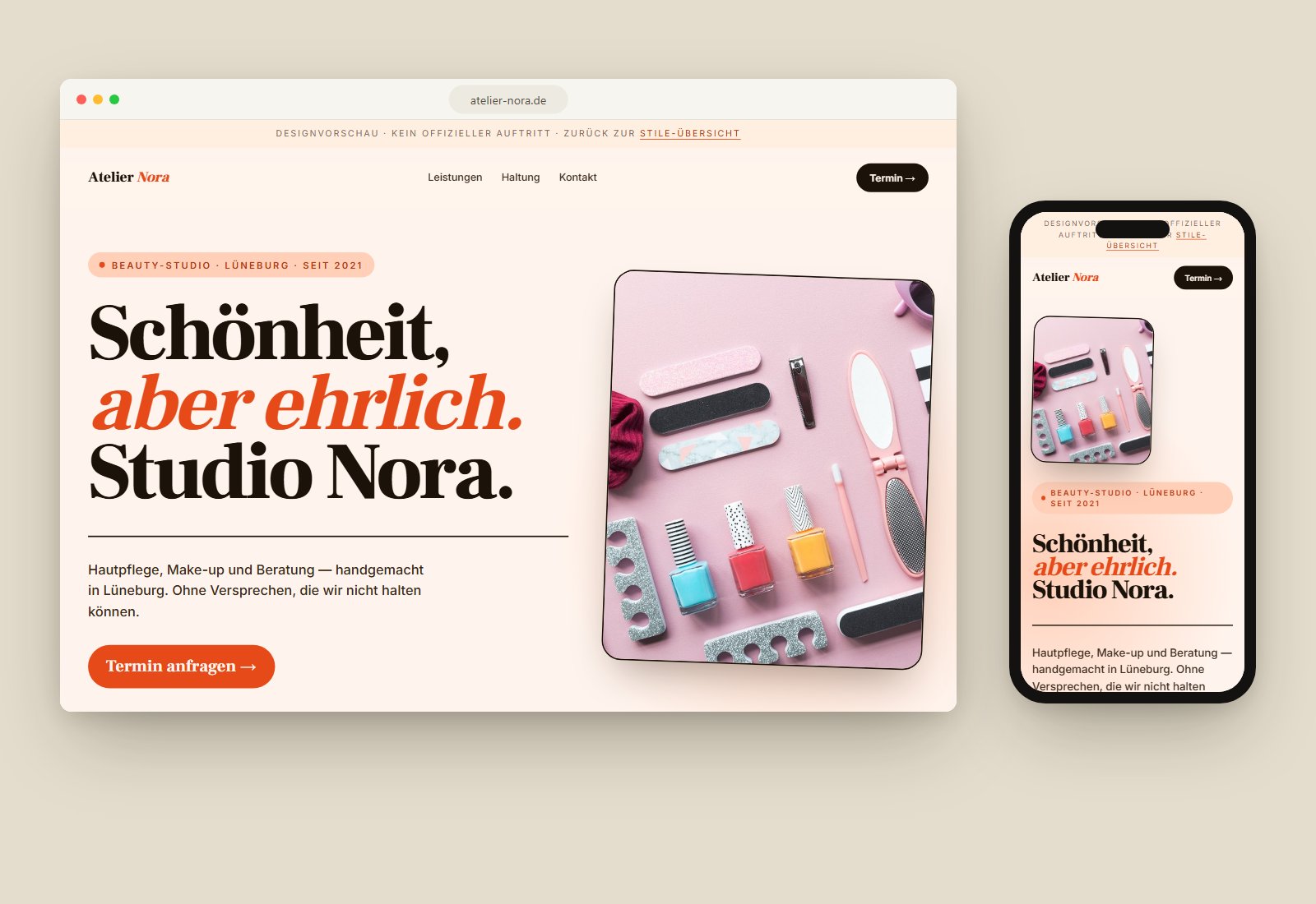 Bold Statement Mockup